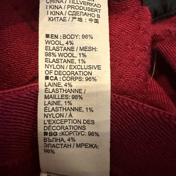 Icebreaker women’s wool base layer leggings small pink - Picture 3 of 3